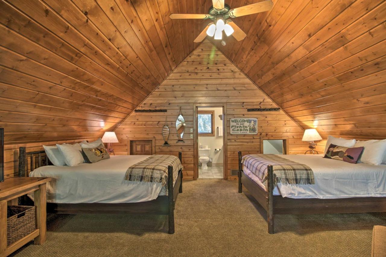 Alluring Nisswa Cabin On Gull Lake With Fireplace! Екстериор снимка